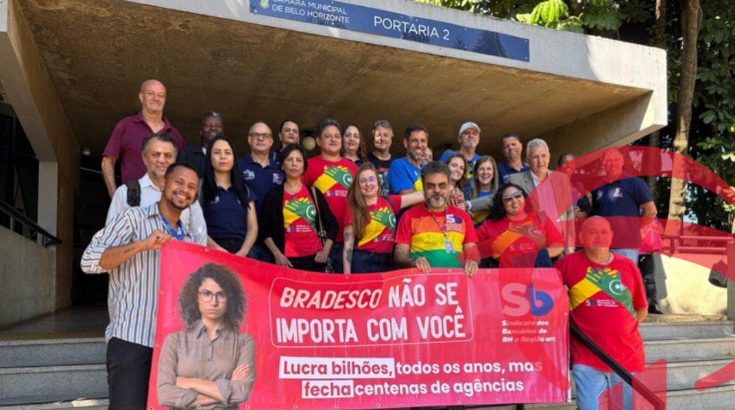 Bradesco é alvo de audiência pública em BH por fechamento de agências e redução do atendimento presencial