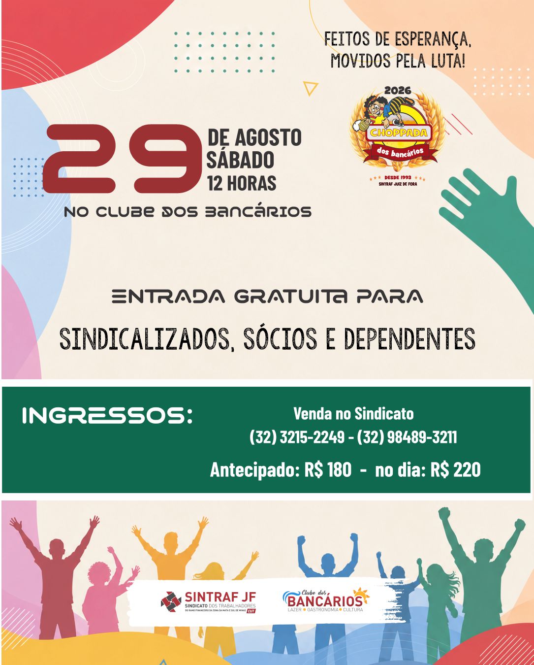 Choppada dos Bancários 2026