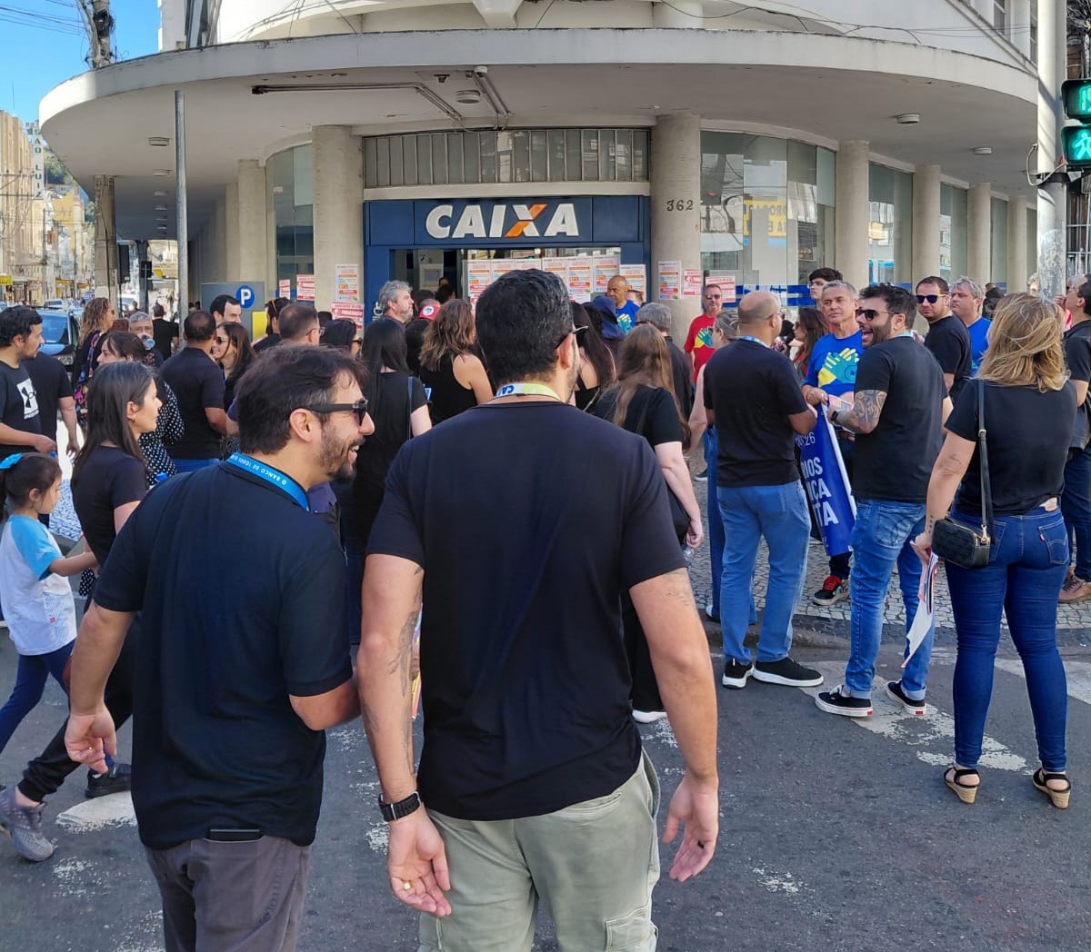 Paralisação Nacional mobiliza bancários em Juiz de Fora, Zona da Mata e Sul de Minas