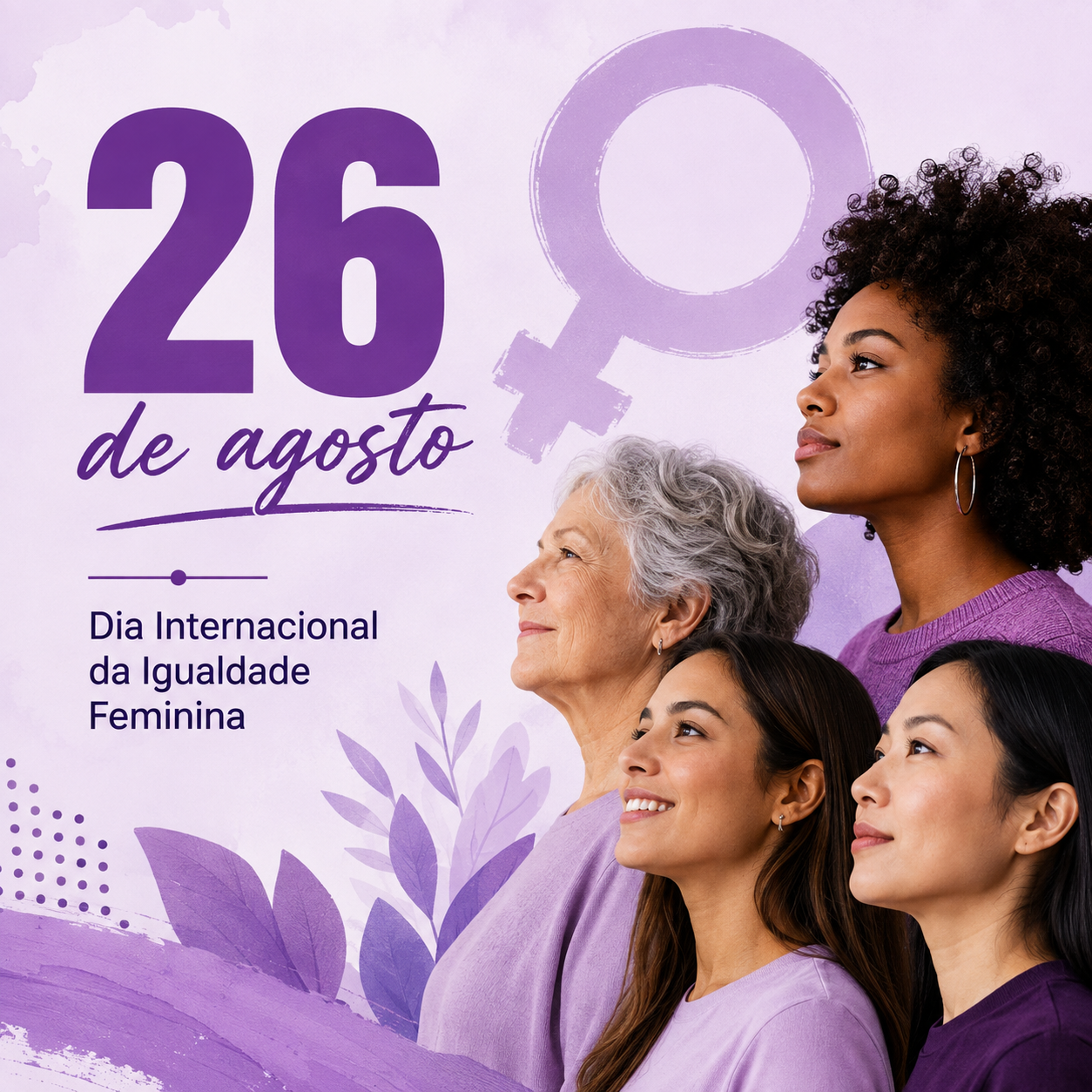 Dia da Igualdade Feminina reforça luta por direitos e equidade de gênero