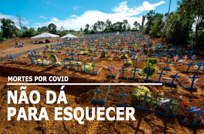Negacionismo bolsonarista na pandemia: 700 mil mortes não podem ser esquecidas